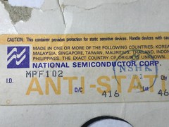 Lot of 3 MPF102 National Semiconductor JFET N-Channel RF Amp