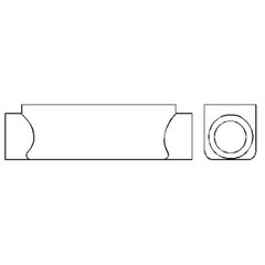 PECO C-200A, 2″ Hub, Aluminum, 2-Hub, C-Type, Rigid Conduit Body, 1 pc