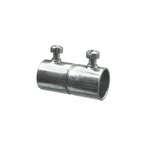 Halex 62805B, 1/2″, STL, Concrete Tight, Set Screw, EMT Con Connector, 1 pc
