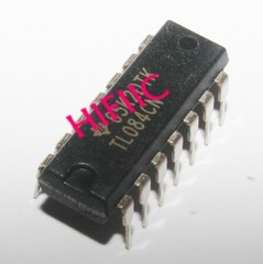 5PCS TL084CN JFET-INPUT OPERATIONAL AMPLIFIERS DIP14