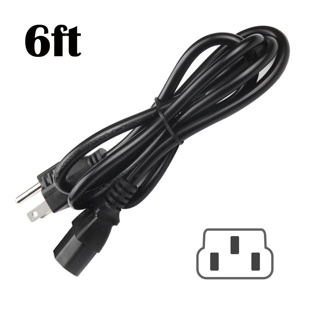 6ft Power Cord for ORANGE MACKIE AMP cable GUITAR AMPLIFIER connection connector