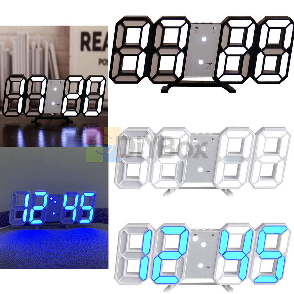 USB Fashion LED Digital Clock Multifunction Electronic Clock Home Decoration New