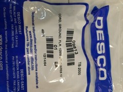 Desco 09813 Grounding Cord Floor Mat 10MM Stud W/Res 15ft TB-2000 Electrostatic