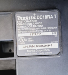MAKITA DC18RA NI-MH &LI-ION RAPID BATTERY CORDLESS FAST CHARGER UNIT FOR MAKITA
