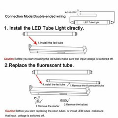 25 PACKS T8 8FT 50W SINGLE PIN FA8 Base LED Outdoor Tubes Lights 5000K MILKY