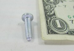Lot 100 Zinc Plated Steel #2 Phillips Drive Pan Head Machine Screws #8-32 x 5/8″