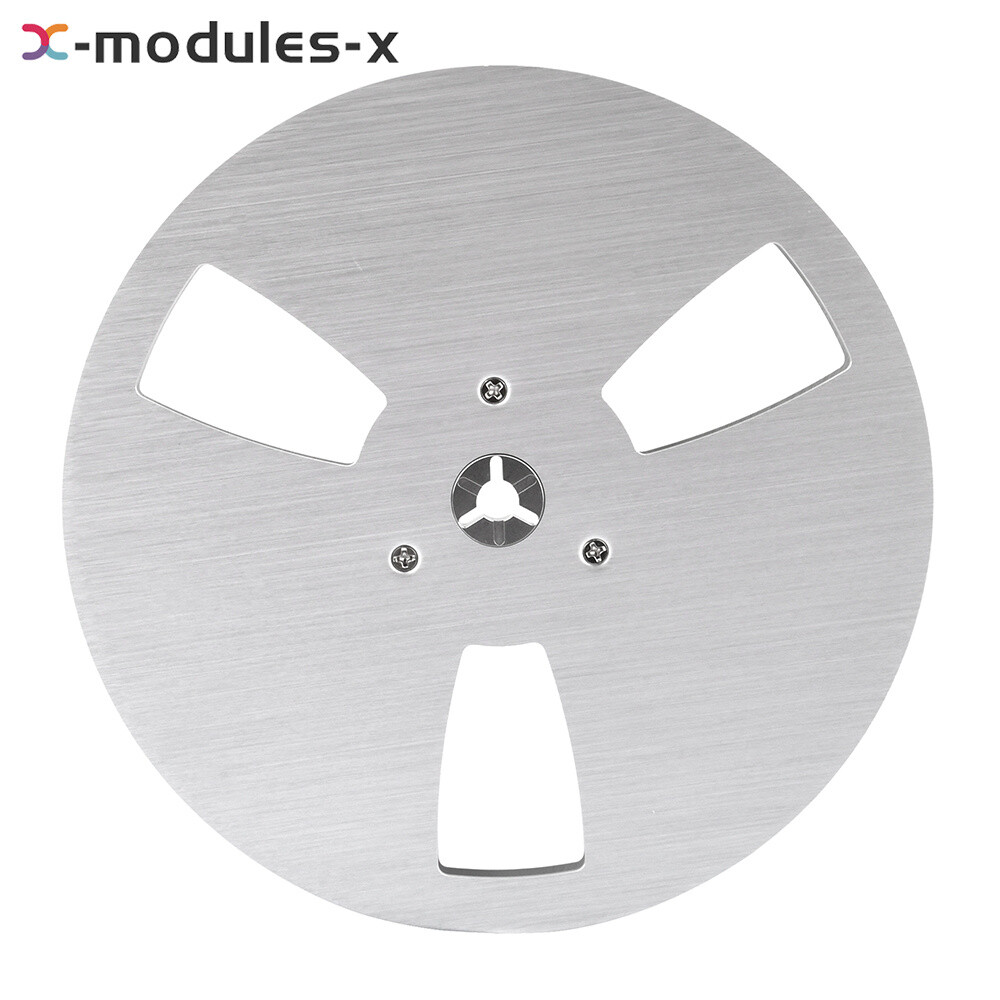 7 inch Blank Tape Reel Replacement Open Reel Cassette Aluminum Empty Disk