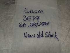 Corcom 3EP7 3A 120/250V 50/60Hz EMI Filter New Old Stock