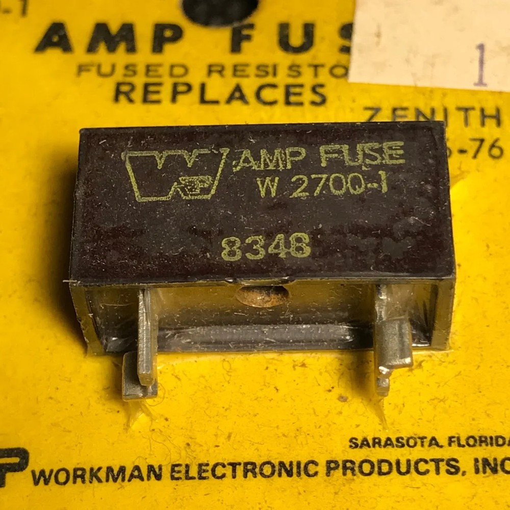 W2700-1 – WORKMAN – AMP FUSE