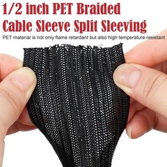 1/0 Gauge Wire Copper Clad Aluminum CCA (20Ft Each 20FT+20FT+250A Fuse+40FT
