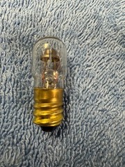 1 GE SCREW IN BASE NE45 bulb neon Hickok TV-7D/U tube tester short lamp 120 VAC