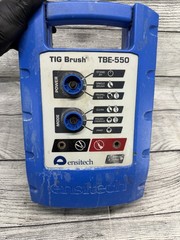 tig brush tbe-550 weld cleaner FOR PARTS OR REPAIR.