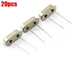 20Pcs 4Mhz 4.000MHZ 4M Hz Crystal Oscillator HC-49S xg