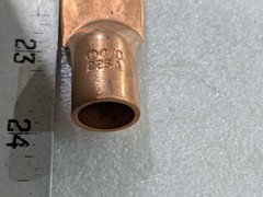 ILSCO 11/16 SOLDER LUG 225 AMP 600 VOLTS COPPER (BOX OF 23)