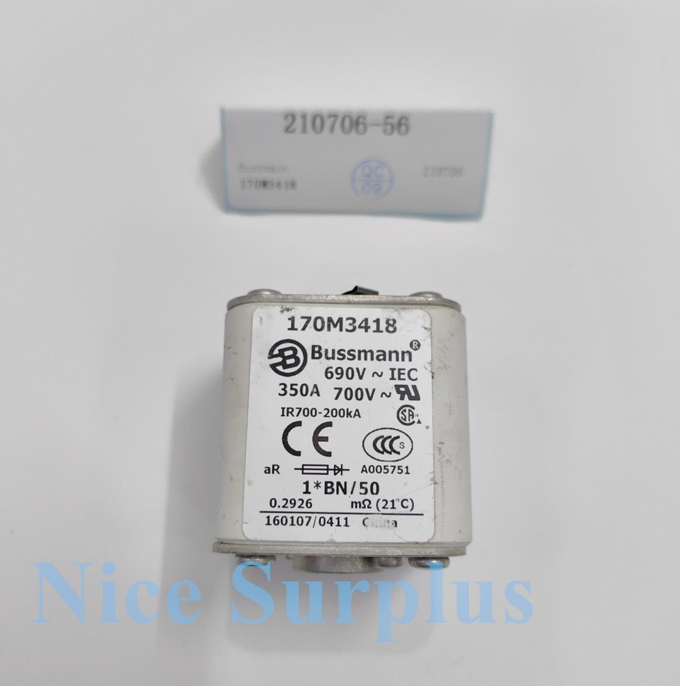 Bussmann Fuse 170M3418 #210706-56