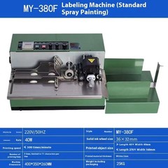 MY-380F Ink Wheel Black Printing Labeling Machine Electric Coding Machine