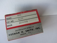 Vintage NOS 78 pcs Herman H. Smith Rubber Bumpers 2193 in Box Protectors