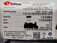 (1 PC) NINA-W102-00B U-BLOX Multiradio MCU modu with internalantenn