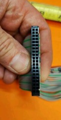 E43842 AWM 2651 105C 300V VW-1 RIBBON CABLE With End Terminals