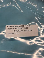3 SVG 8000-1345-25 Cable, Interlock Adapter, 25FT, 160148
