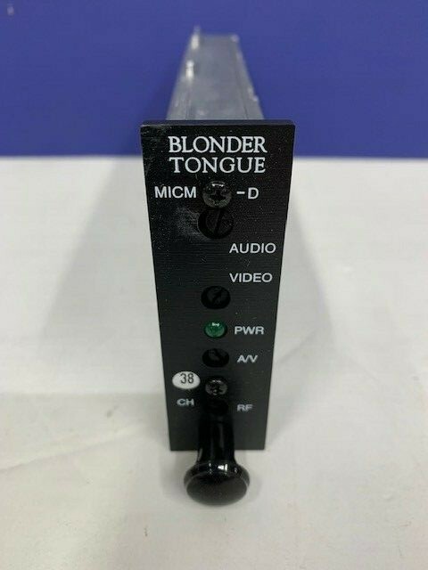 MICM-45D Channel 38 Audio Video Fixed Channel Modulator NEW