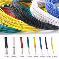 UL1569 20AWG Flexible Stranded PVC Electronic Wire Cable 300V Tinned Copper Wire