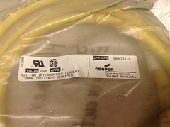 Cooper Crouse-Hinds 5000111-4 5 Pin Female Cordset 5000111 50001114 New (TB)