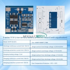 3S 12V 15/20/25/30A 18650 Li-ion Battery Charging Protection Board with Balance