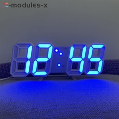 Fashion 3D LED Digital Clock Multifunction Electronic Clock Home Decoration New