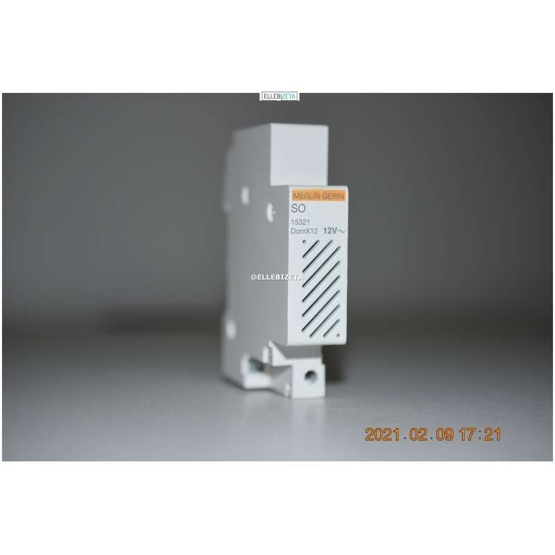 15321 Modular Bell 8-12 V AC 50/60 Hz 80 dB Merlin Gerin