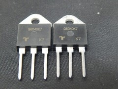 TECCOR Q6040K7 TO-218AC 40A 600V TRIAC – LOT OF 2 TRIAC’S – USA FAST SHIPPING