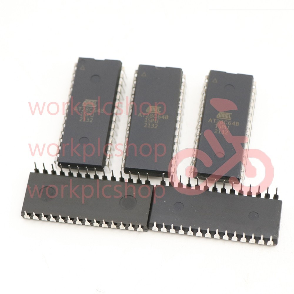 5PCS IC AT28C64 AT28C64B AT28C64B-15PU DIP-28 ATMEL NEW chip