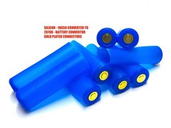 Battery Silicon Sleeves :: 18650 Compatibility to 20700
