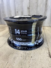 Southwire Building Insulated Wire 14 GA Single Conductor 15 Amp 600 V 500Ft New