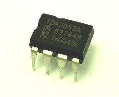 5PCS Philips TDA7052A TDA7052 1W BTL Mono Audio Amplifier DC Control New IC