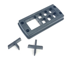 Weidmuller 2583720000 CABTITE FR 24/10 BK SET Cable Entry Frame Set 70mm x 153mm