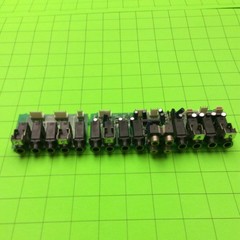 Samson MPL1502 Mixer Output Port Jack IO Board 4003505110A