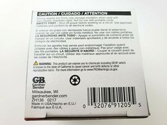 Lot of 6 Boxes of 25 Gardner Bender Service Entrance Staples GSE-5310 13/16″