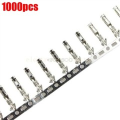 1000Pcs Dupont Jumper Wire Cable Housing Female Pin Connector Terminal 2.54MM cw