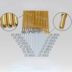 100PCs NEW Probe concave gold head CP-0A0.9-BG #CL