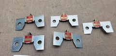 Lot of 5 Square D C40 C 40 Thermal Overload Heater Elements New No Box