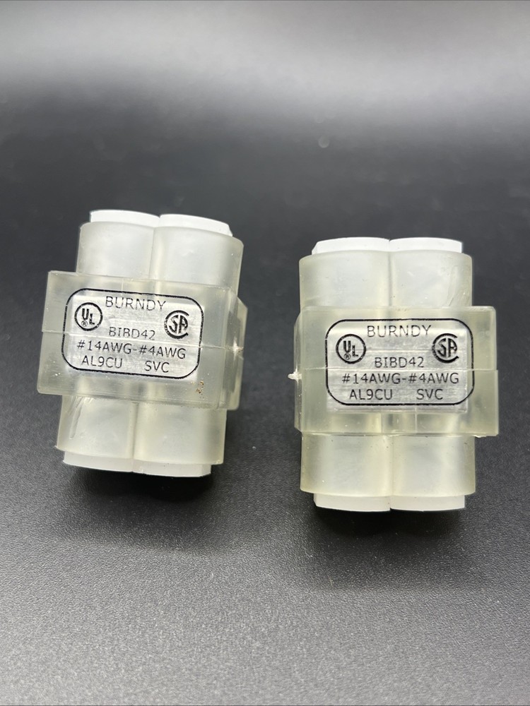 2 BURNDY BIBD42 (NEW NO BOX)
