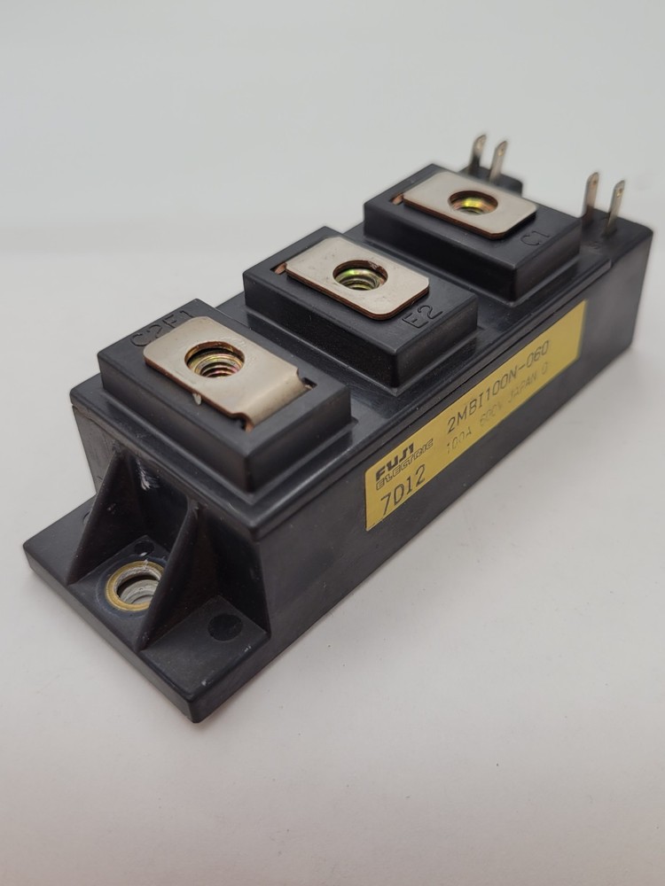 Fuji Electric 2MBI100N-060 IGBT Module Screw Terminal 100 Amp 600 Volt