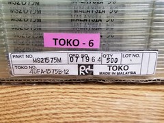 (3 PCS) 4DFA-1575B-12 SMD Dielectric Filters 4DFA / 4DFB Series TOKO *US STOCK*