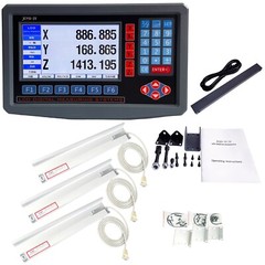 3 Axis LCDDDigital Readout for Milling Lathe Machine with Precision Linear Scale