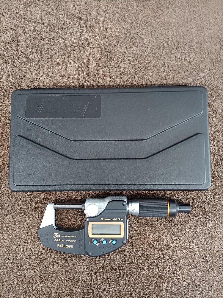 Mitutoyo MDE-25MX Digital Micrometer Precision Tool