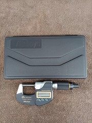 Mitutoyo MDE-25MX Digital Micrometer Precision Tool