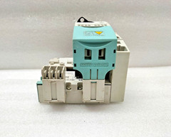 SIEMENS 3RV1011-HA25 CIRCUIT BREAKER + 3RV1917-1A 3-PHASE BUSBAR WITH FEEDER LEF