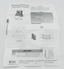 CR Magnetics CR5411-75 Hall Effect AC/DC Current Transducer