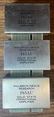 Philbrick/Nexus Research P65AU Solid State Operational Amplifier, Lot of 3 pcs.